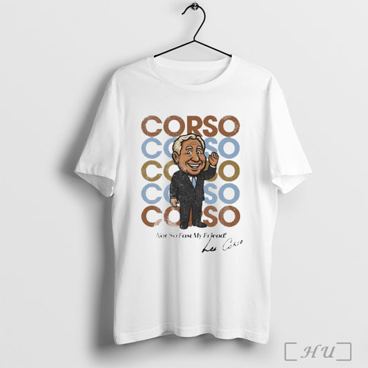 Officials Lee Corso Not So Fast My Friend Cartoon T Shirt