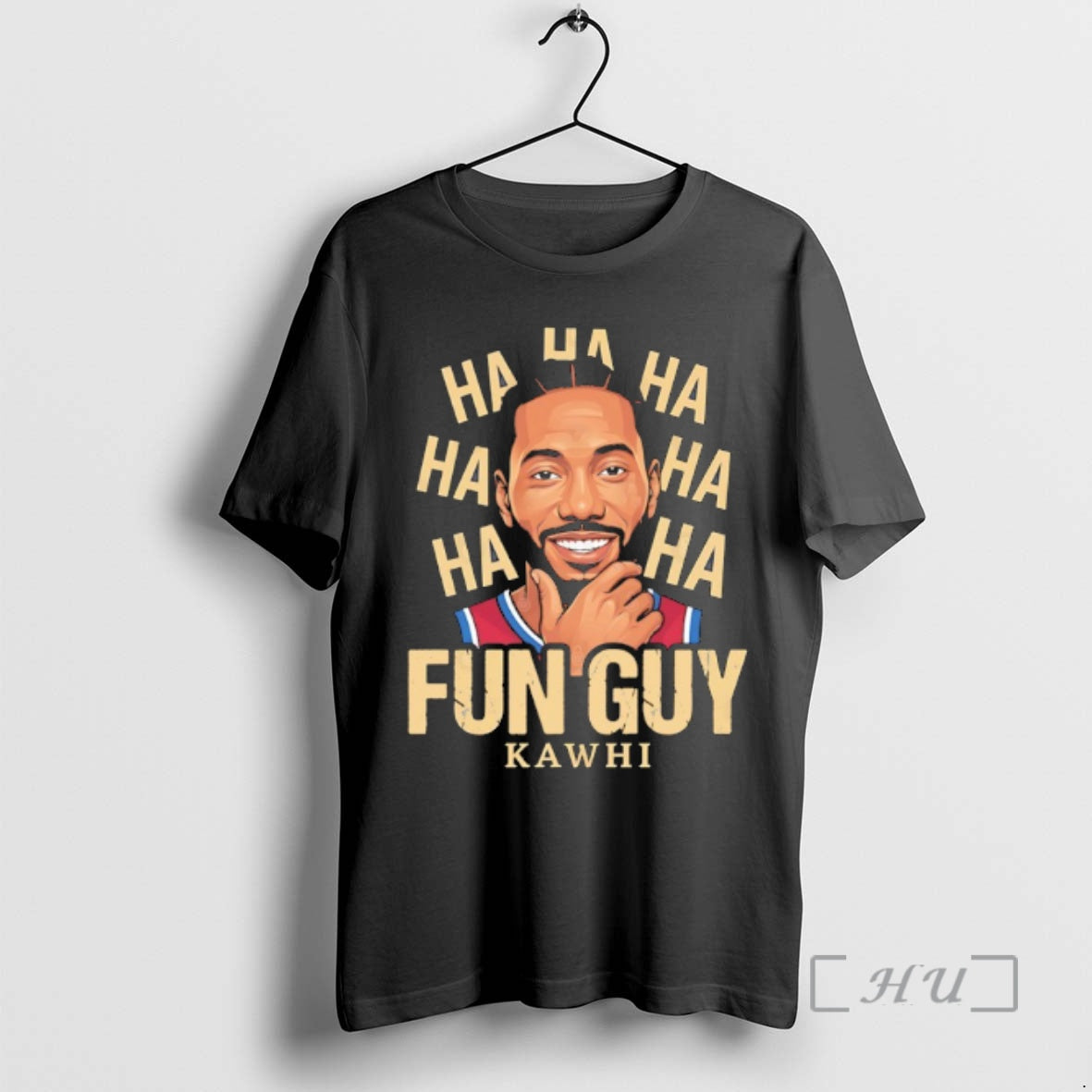 Officials Los Angeles Clippers Kawhi Leonard Fun Guy Hahaha Cartoon