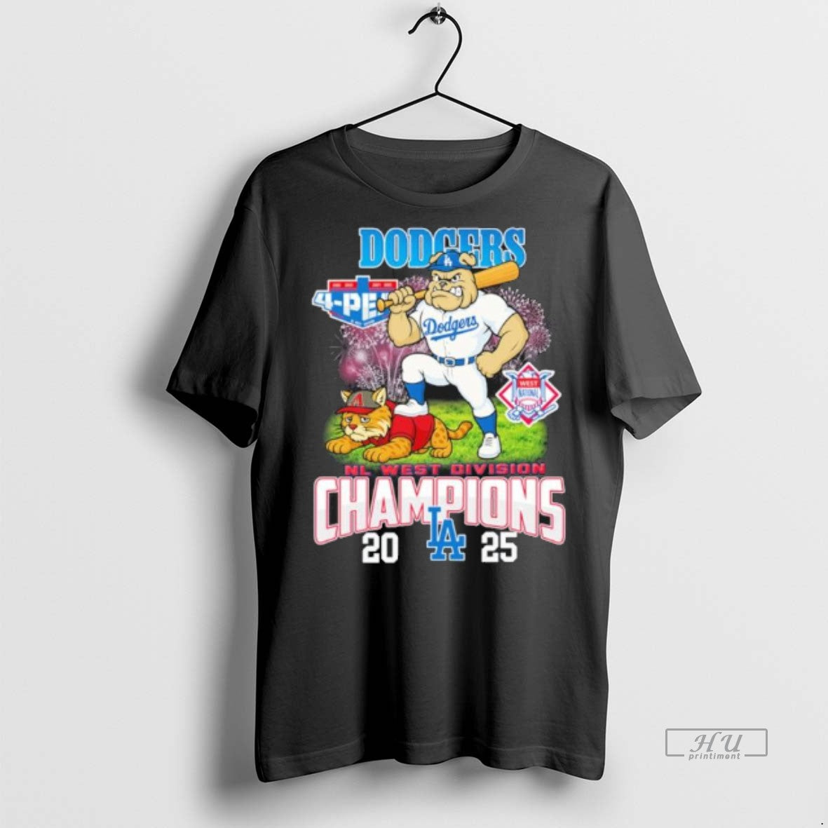 Officials Los Angeles Dodgers Defeat Arizona 2025 Nl West Division Champions T Shirt Sweater