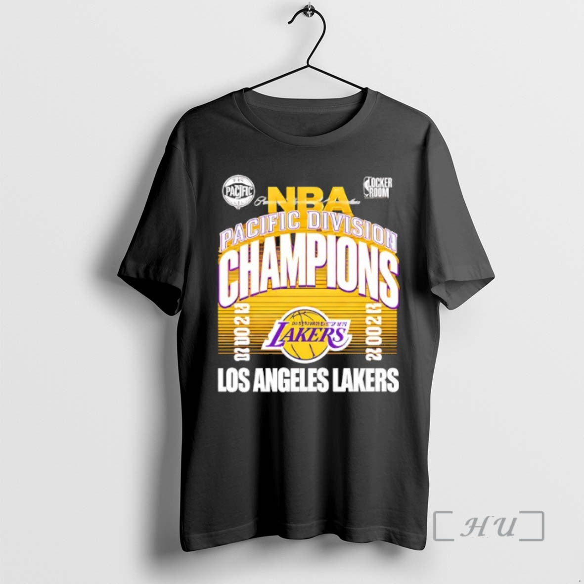 Officials Los Angeles Lakers 2026 Nba Pacific Division Champions Locker Room Premium T Shirts Sweater