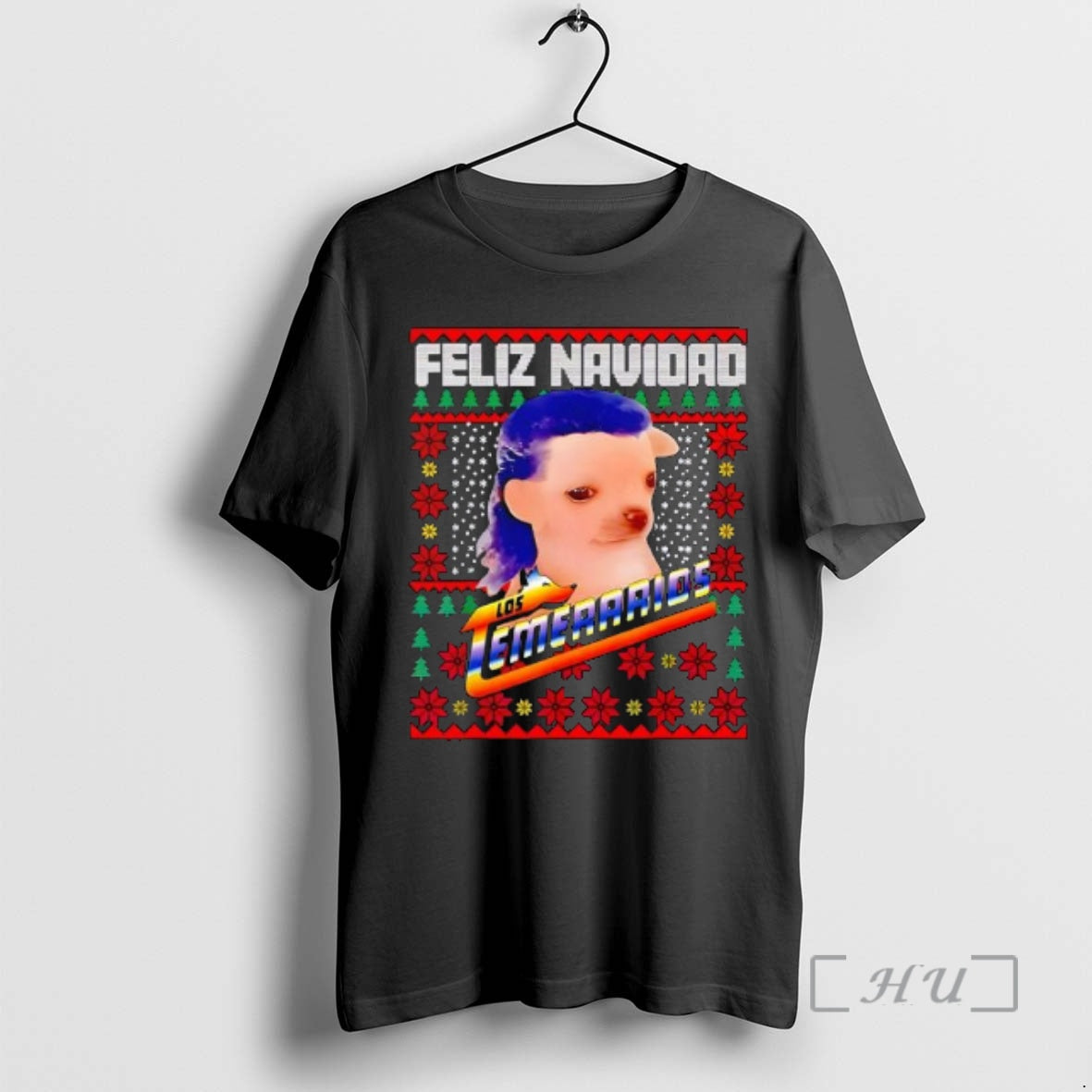 Officials Los Temerarios Dog Merry Christmas Feliz Navidad T-Shirts, Hoodie, Sweatshirt | WearSparks.com