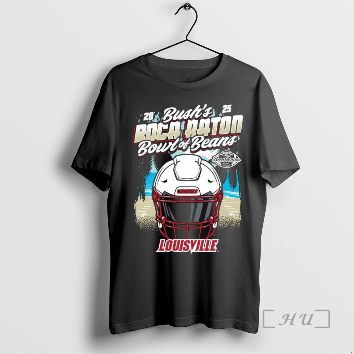 Officials Louisville Cardinals 2025 Boca Raton Bowl Helmet T-Shirts, Hoodie, Sweatshirt | WearSparks.com