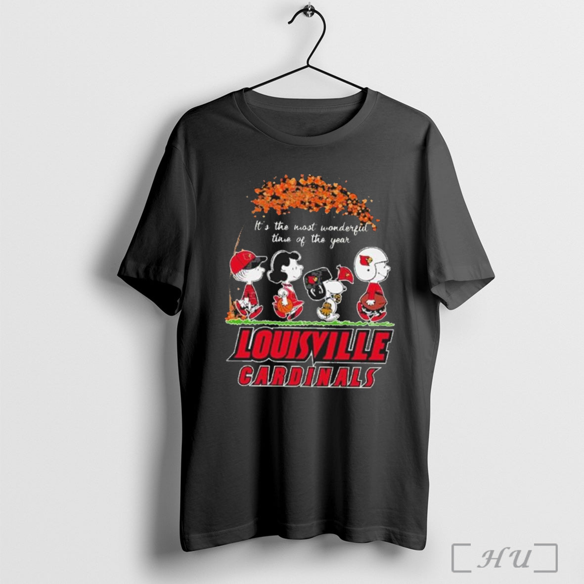 Officials Louisville Cardinals And Peanuts Character Its The Most Wonderful Time Of The Year