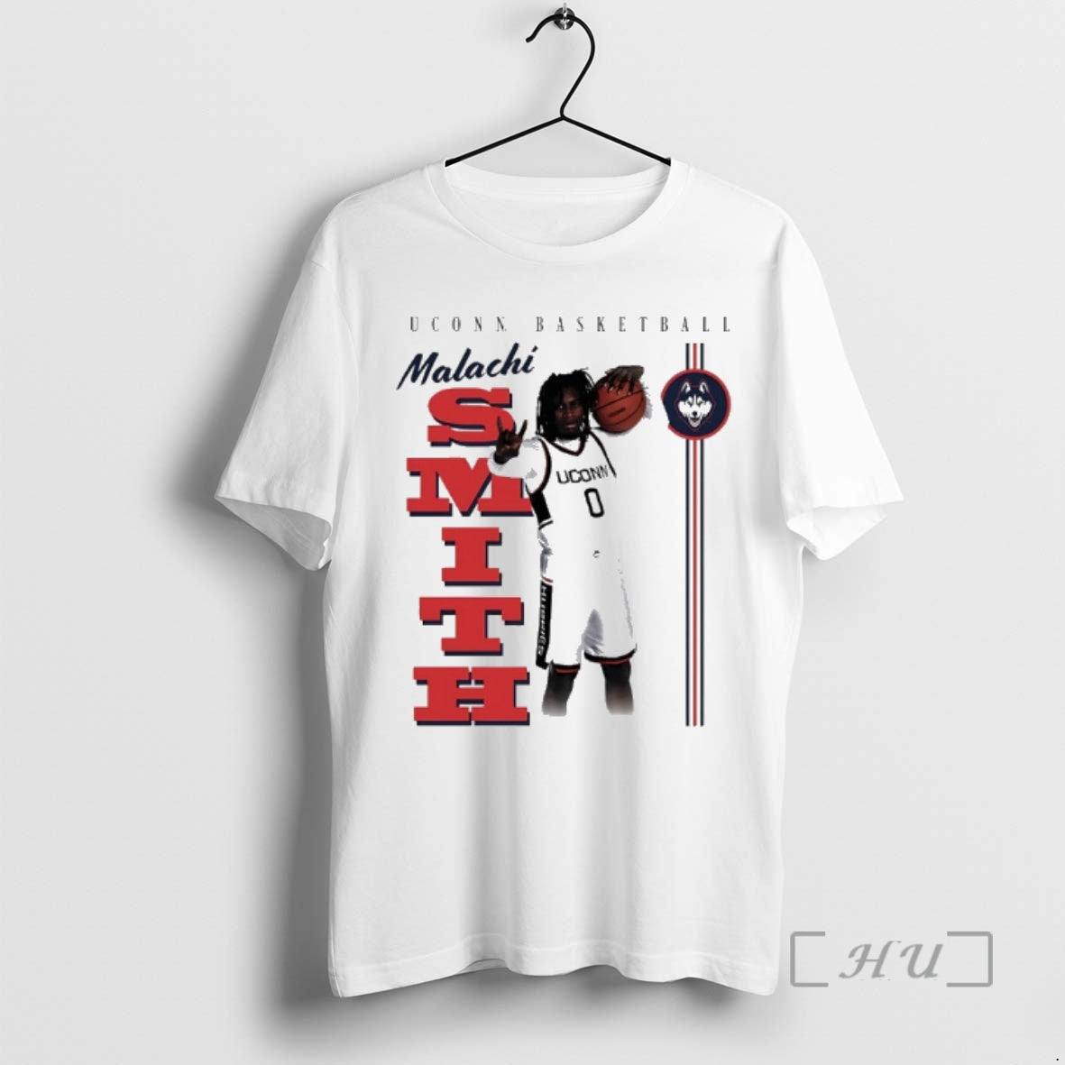Officials Malachi Smith Uconn Huskies Mens Basketball Graphic Vintage