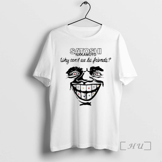 Officials Malik Monk Wearing Satoshi Nakamoto Why Cant We Be Friends Womens Premium T Shirts