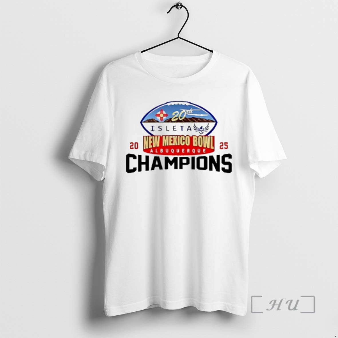 Officials Mean Green Football 2025 Isleta New Mexico Bowl Champions Logo Premium T Shirts Sweater Hoodie, Sweatshirt