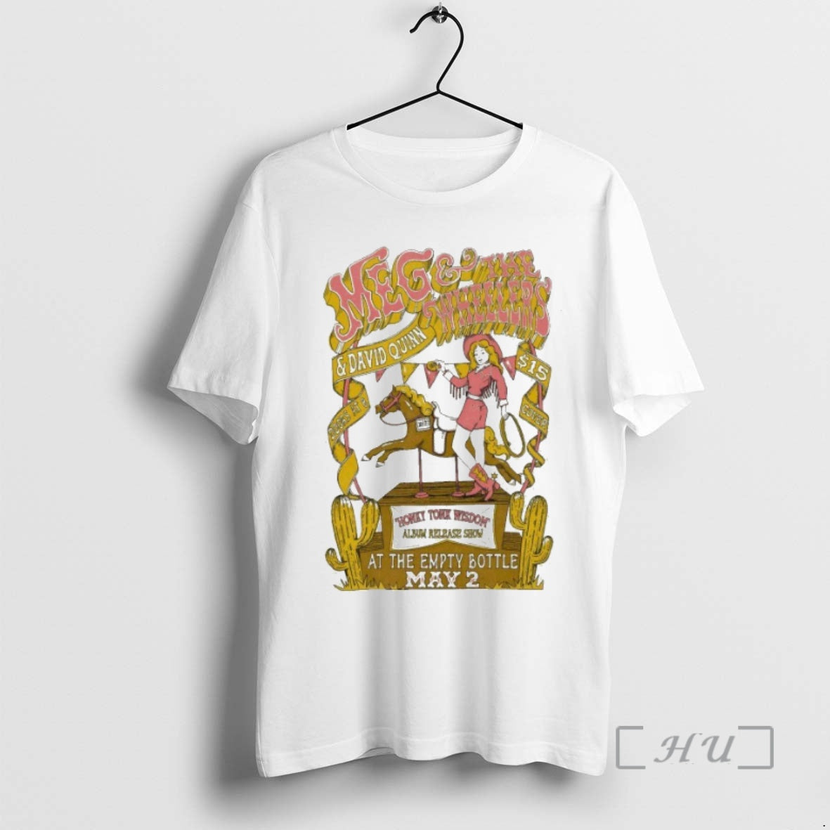 Officials Meg And The Wheelers May 2 2026 In Chicago Il Cowgirl Premium T Shirts