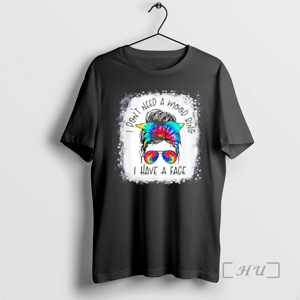 Officials Messy Bun I Dont Need A Mood Ring I Have A Face Premium T-Shirts, Hoodie, Sweatshirt | WearSparks.com