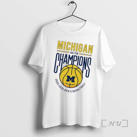 Officials Michigan Wolverines 2025 2026 Mens Basketball Big Ten Champions
