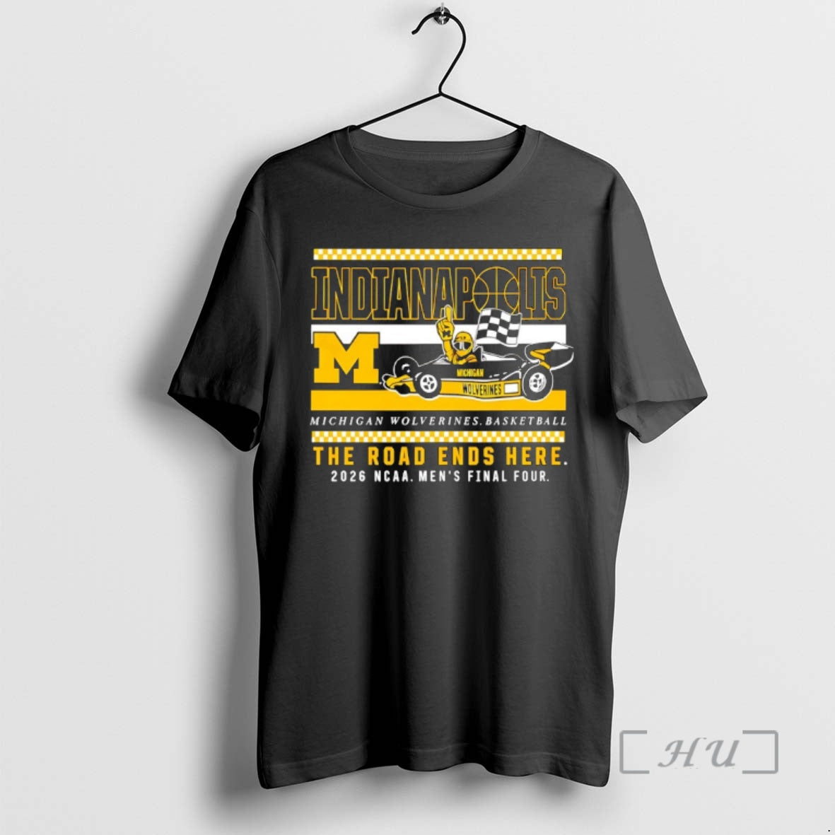 Officials Michigan Wolverines 2026 Ncaa Final Four Bound On The Road Again Premium T Shirts