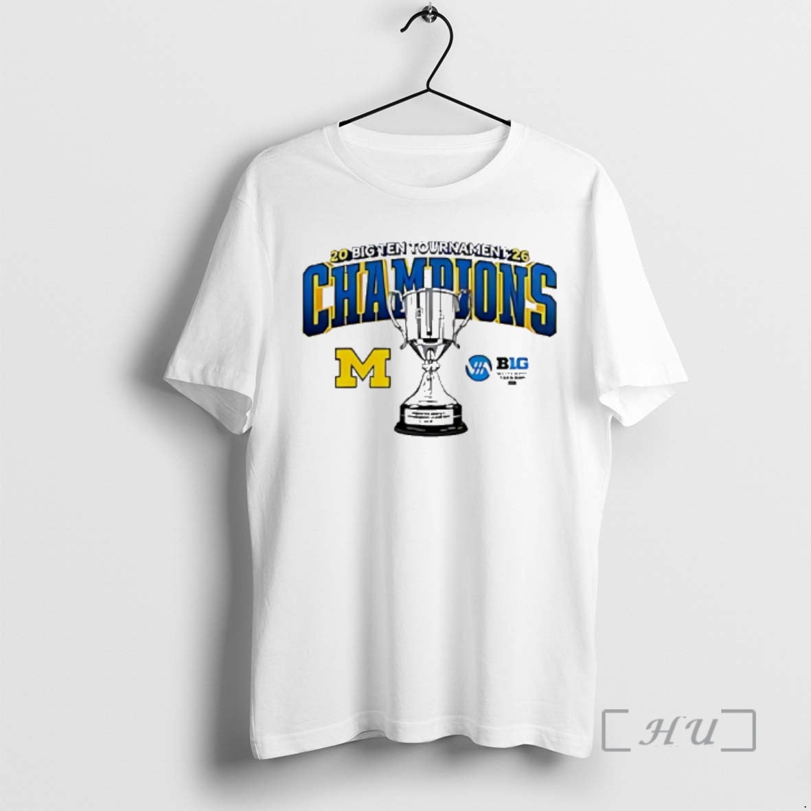 Officials Michigan Wolverines Hockey 2026 Big Ten Tournament Champions
