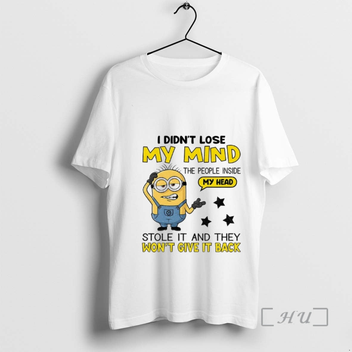 Officials Minion I Didnt Lose My Mind The People Inside My Head Stole It And T-Shirts, Hoodie, Sweatshirt | WearSparks.com