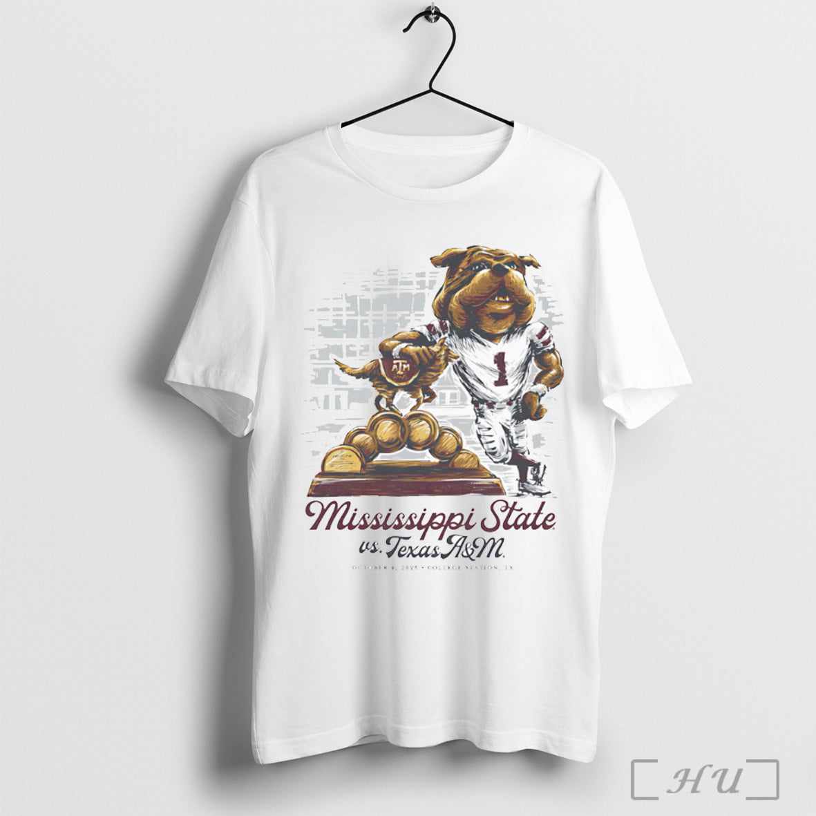 Officials Mississippi State Vs Texas Am Game Day 2025 T Shirt