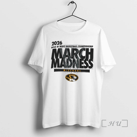 Officials Missouri Basketball 2026 Ncaa Di Mens Basketball Championship March Madness Premium T Shirts Sweater