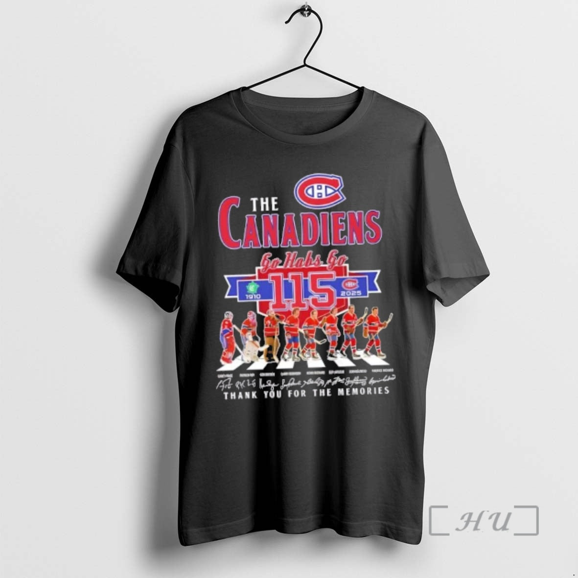 Officials Montreal Canadiens Go Habs Go 115 Years 1910 2025 Carey Price And Legends Abbey T-Shirts, Hoodie, Sweatshirt