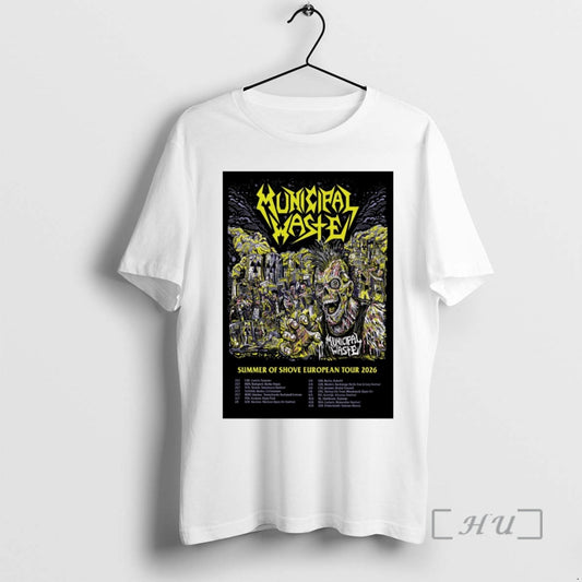 Officials Municipal Waste Summer Of Shove 2026 European Tour Shows