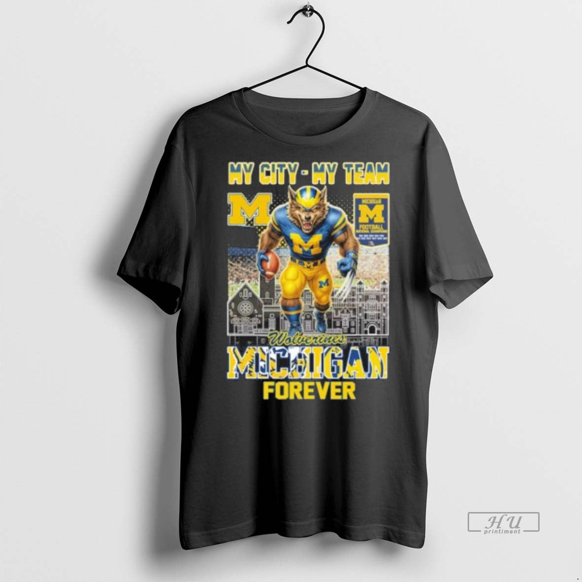 Officials My City My Team Michigan Wolverines Forever T Shirt Sweater