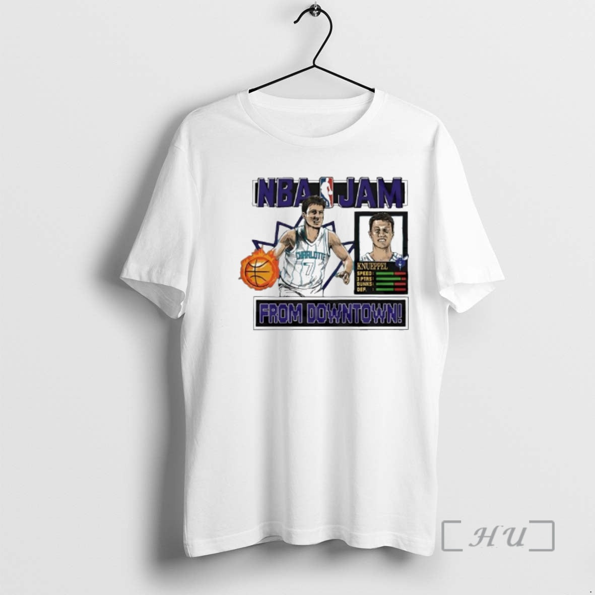 Officials Nba Jam Charlotte Hornets Kon Knueppel From Downtown T-Shirts, Hoodie, Sweatshirt | WearSparks.com