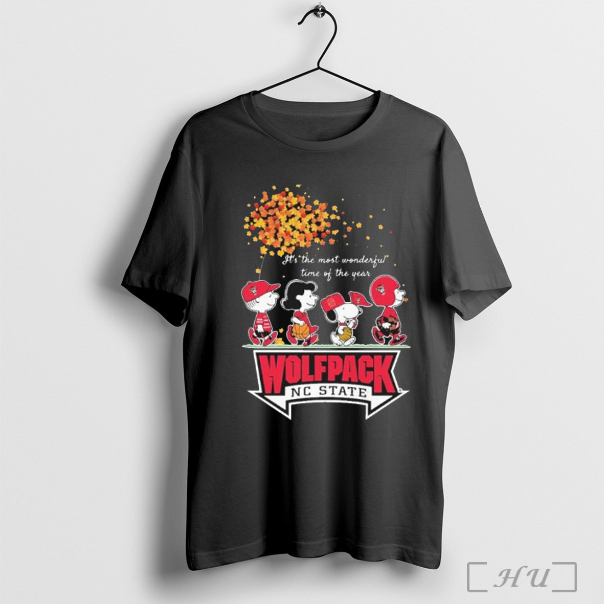 Officials Nc State Wolfpack And Peanuts Character Its The Most Wonderful Time Of The Year