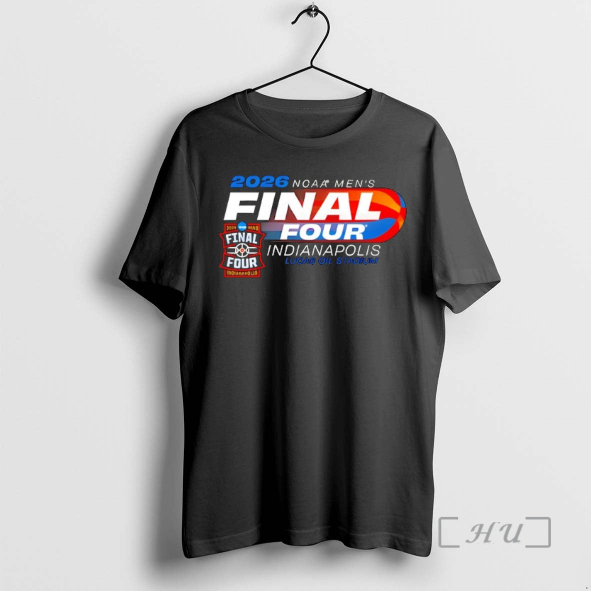 Officials Ncaa Mens Final Four 2026 Lucas Oil Stadium Indianapolis Logo Premium T Shirts Sweater