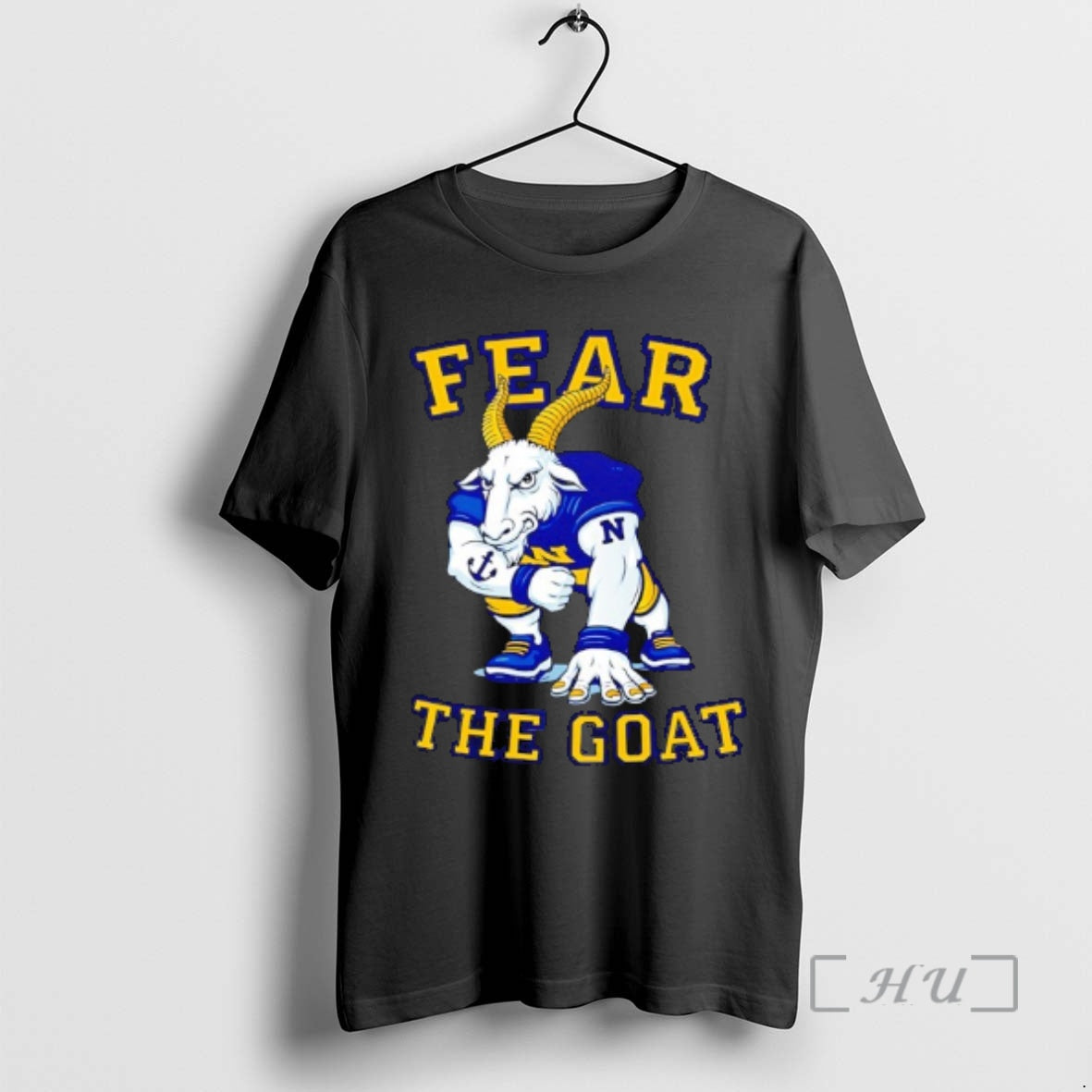 Officials Navy Midshipmen Football Mascot Fear The Goat Funny T-Shirts, Hoodie, Sweatshirt | WearSparks.com