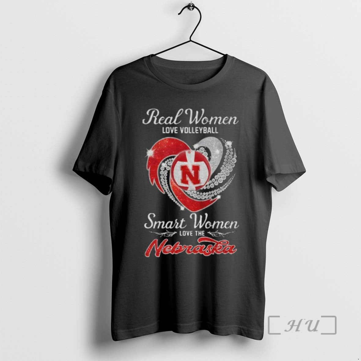 Officials Nebraska Cornhuskers Real Women Love Volleyball Smart Women Love The Nebraska Premium T Shirts Hoodie, Sweatshirt