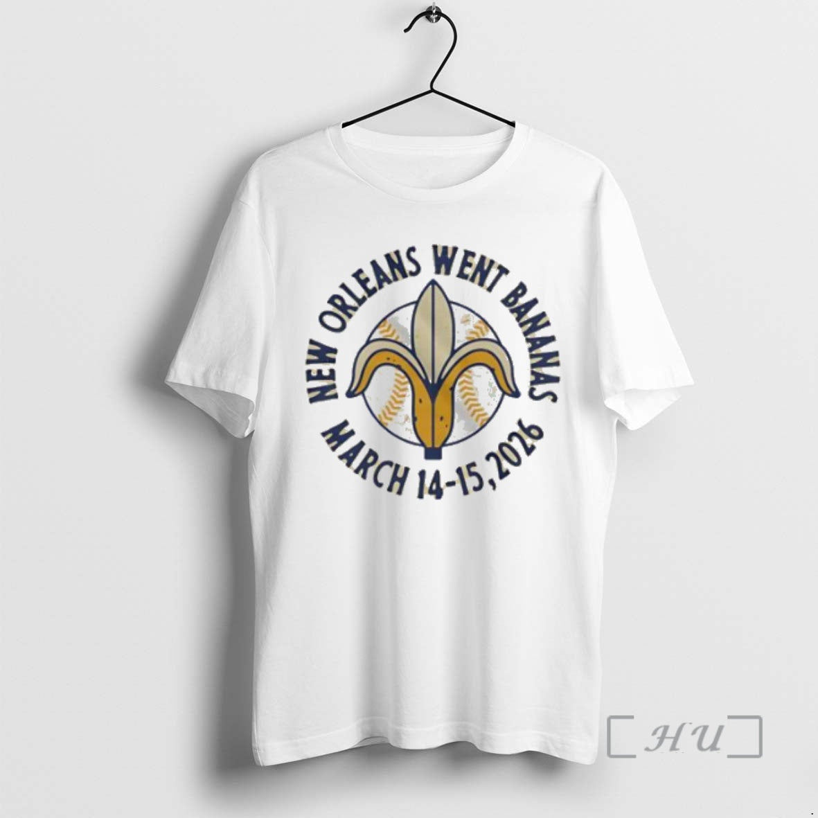 Officials New Orleans Went Bananas March 14 15 2026 Logo Womens Premium T Shirts Sweater