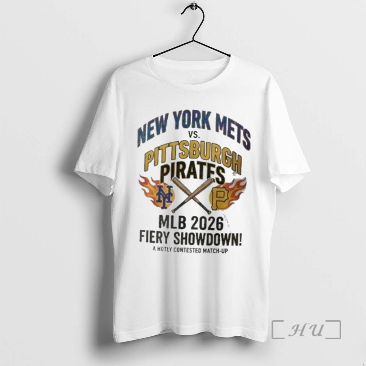 Officials New York Mets Vs Pittsburgh Pirates Mlb 2026 Fiery Showdown Premium T Shirts Sweater