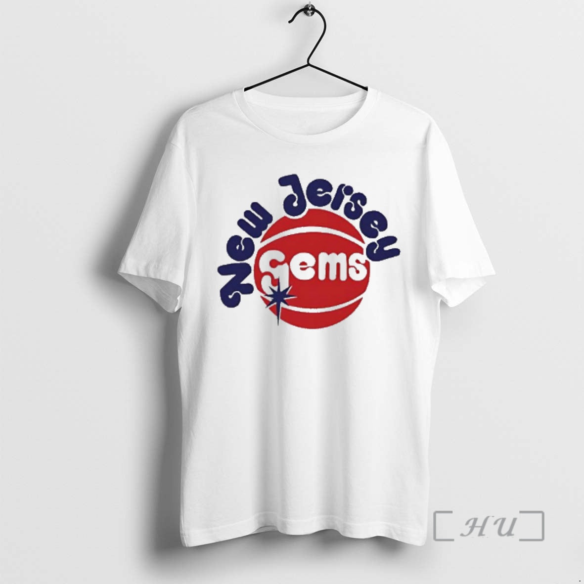 Officials Nice New Jersey Gems Basketball Logo