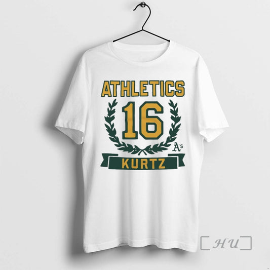 Officials Nick Kurtz 16 Athletics Baseball Name And Number