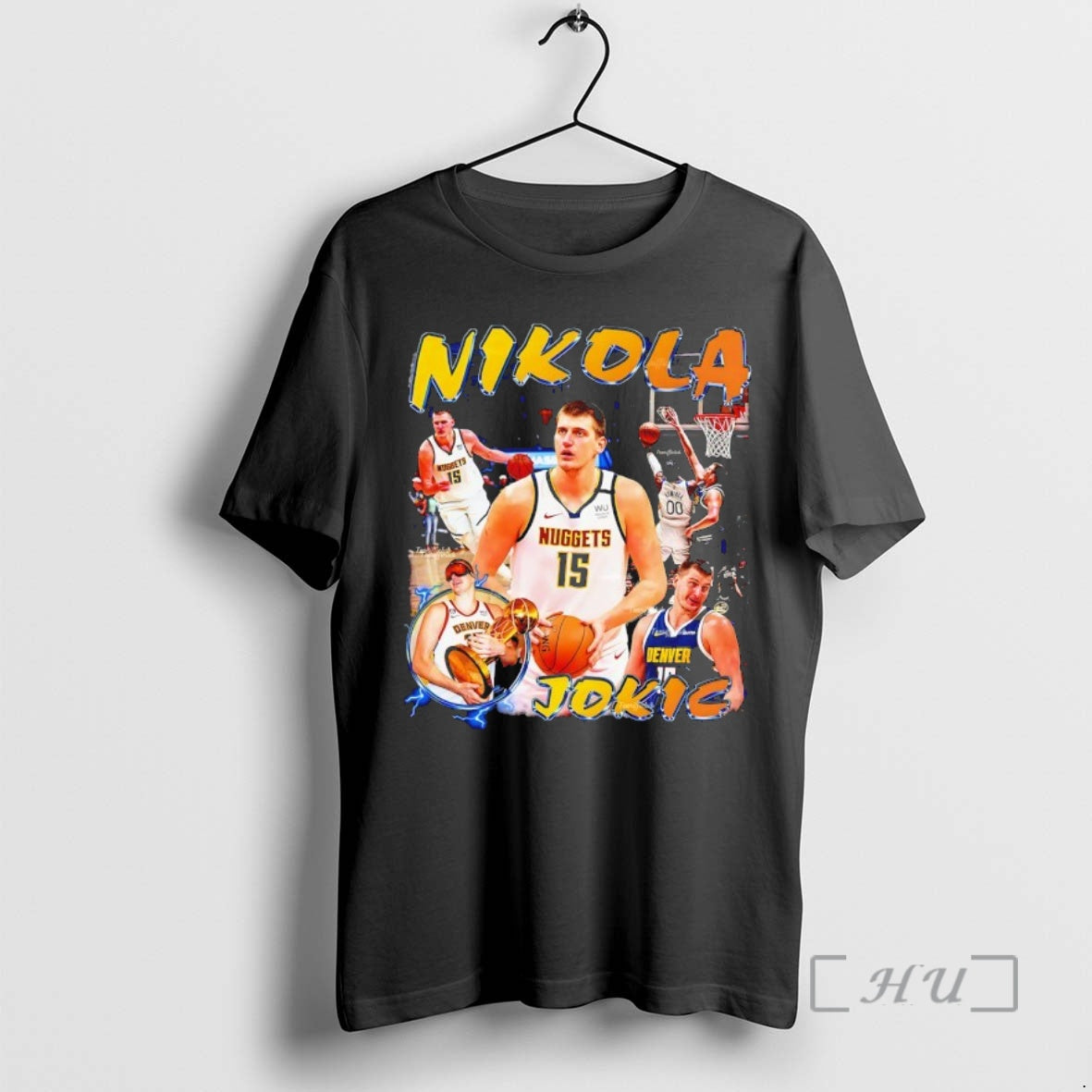 Officials Nikola Jokic Denver Nuggets Basketball Player 15 Graphic T-Shirts, Hoodie, Sweatshirt | WearSparks.com