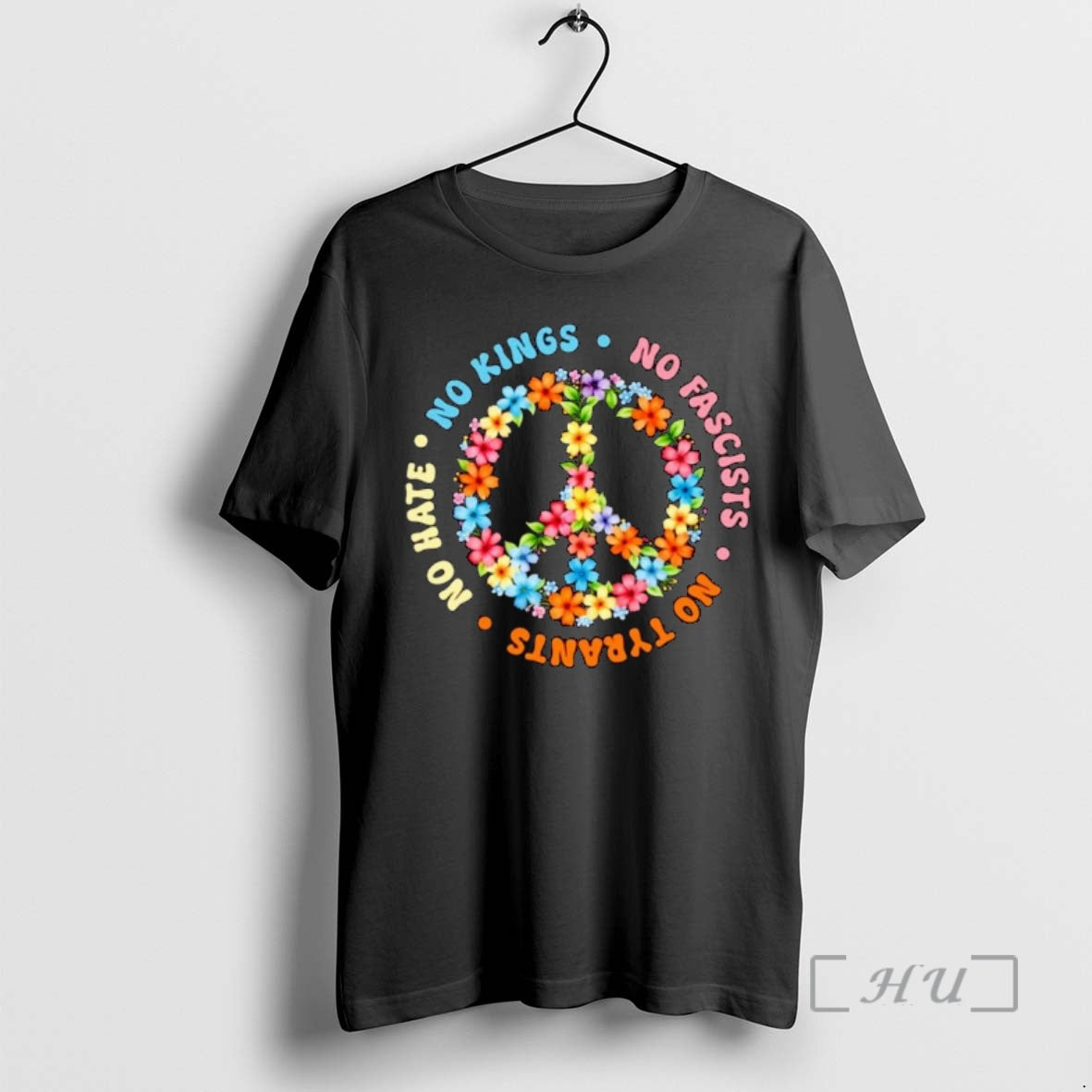 Officials No Kings No Fascists No Tyrants No Hate Flower Ornaments Premium T Shirts Sweater Hoodie, Sweatshirt