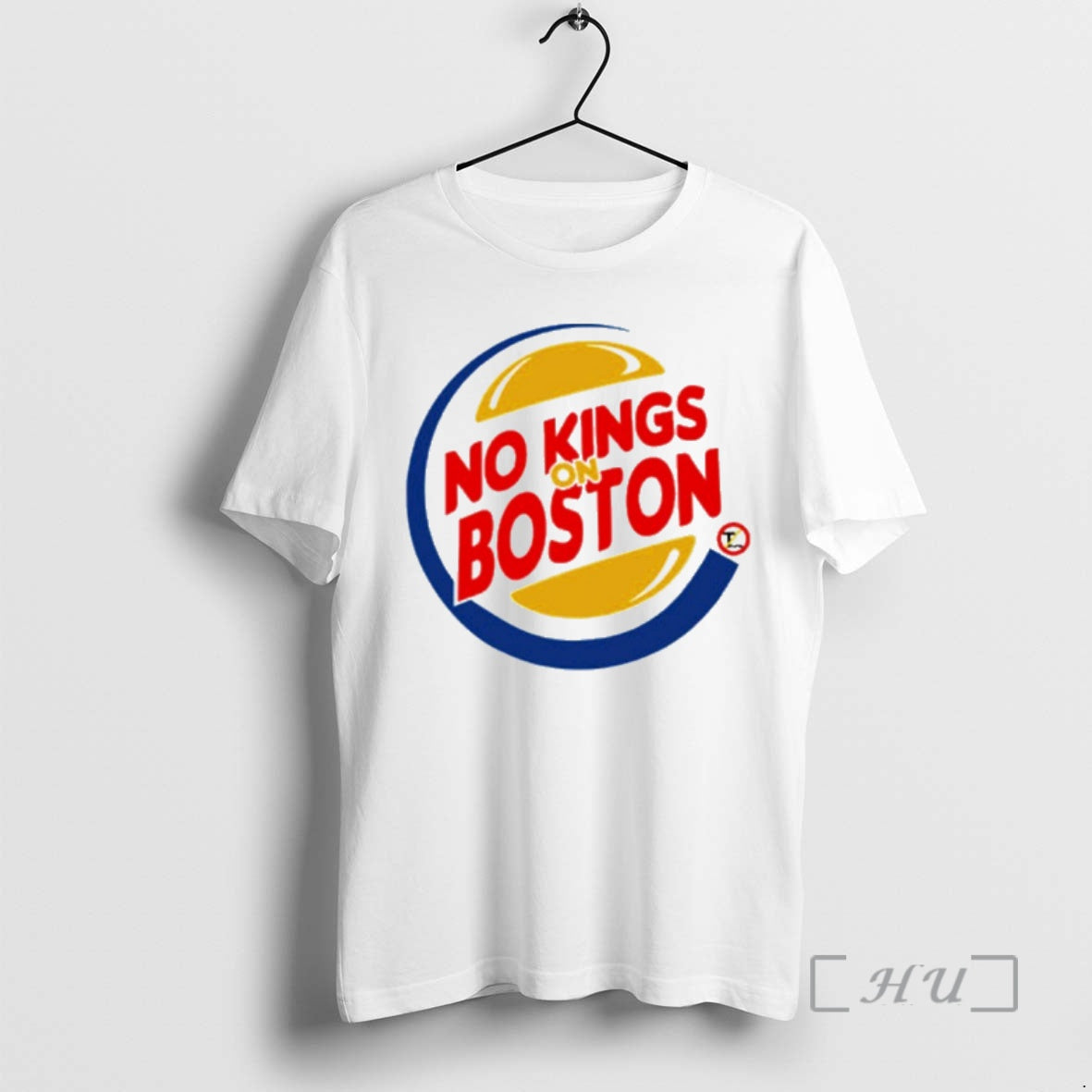 Officials No Kings On Boston Logo Parody
