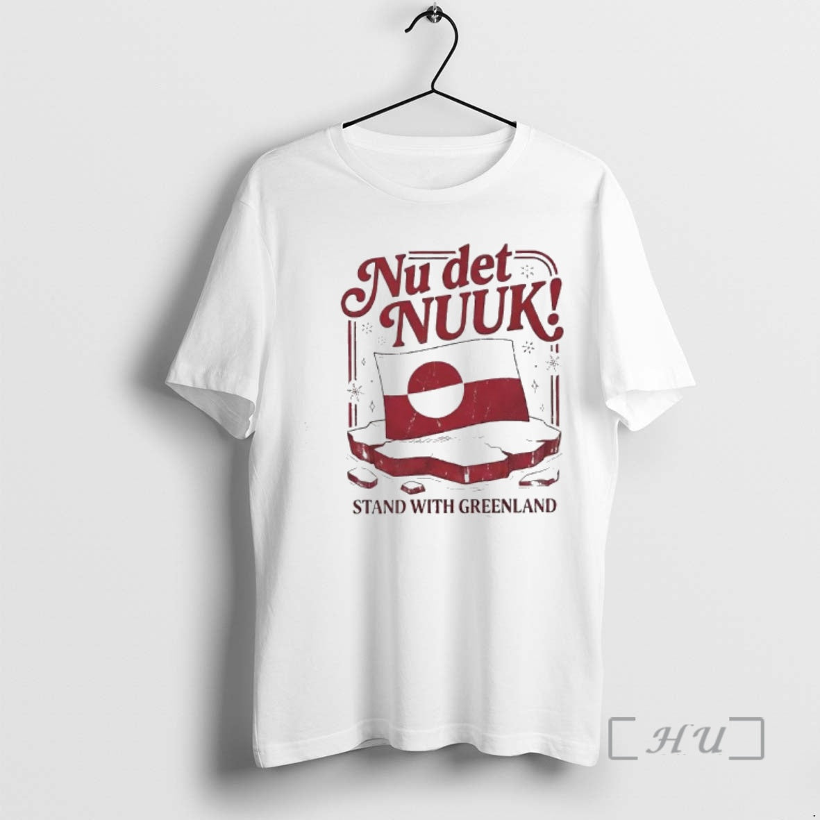 Officials Nu Det Nuuk Stand With Greenland Flag Graphic T-Shirts, Hoodie, Sweatshirt | WearSparks.com
