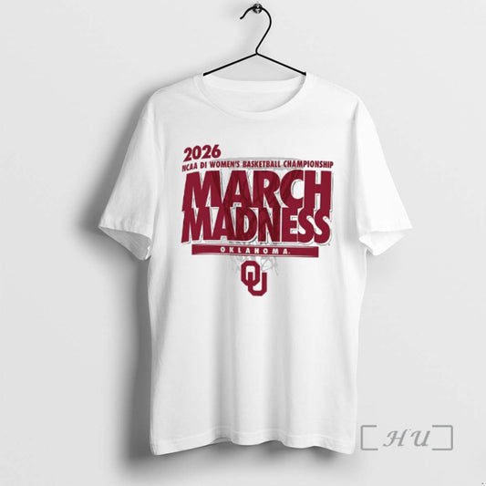 Officials Oklahoma Basketball 2026 Ncaa Di Womens Basketball Championship March Madness Premium T Shirts Sweater