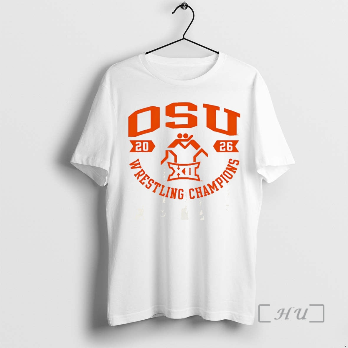 Officials Oklahoma State Cowboys Big 12 2026 Wrestling Champions