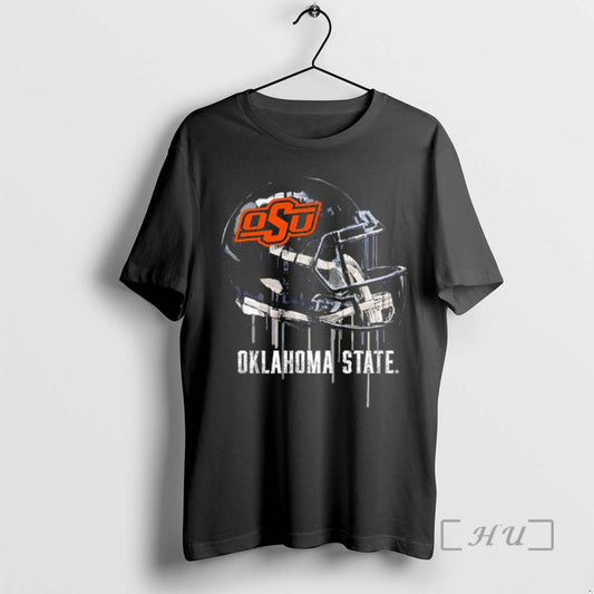 Officials Oklahoma State Cowboys Vive La Fete Dripping Football Helmet T-Shirts, Hoodie, Sweatshirt | WearSparks.com