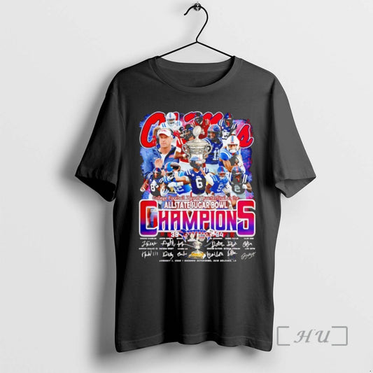 Officials Ole Miss Rebells College Football Playoff Quarterfinal At The Allstate Sugar Bowl Premium T-Shirts, Hoodie,...