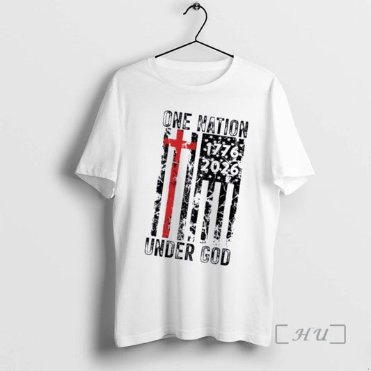 Officials One Nation Under God 250 Years 1776 2026 Us Flag Premium T Shirts Sweater Hoodie, Sweatshirt | WearSparks.com