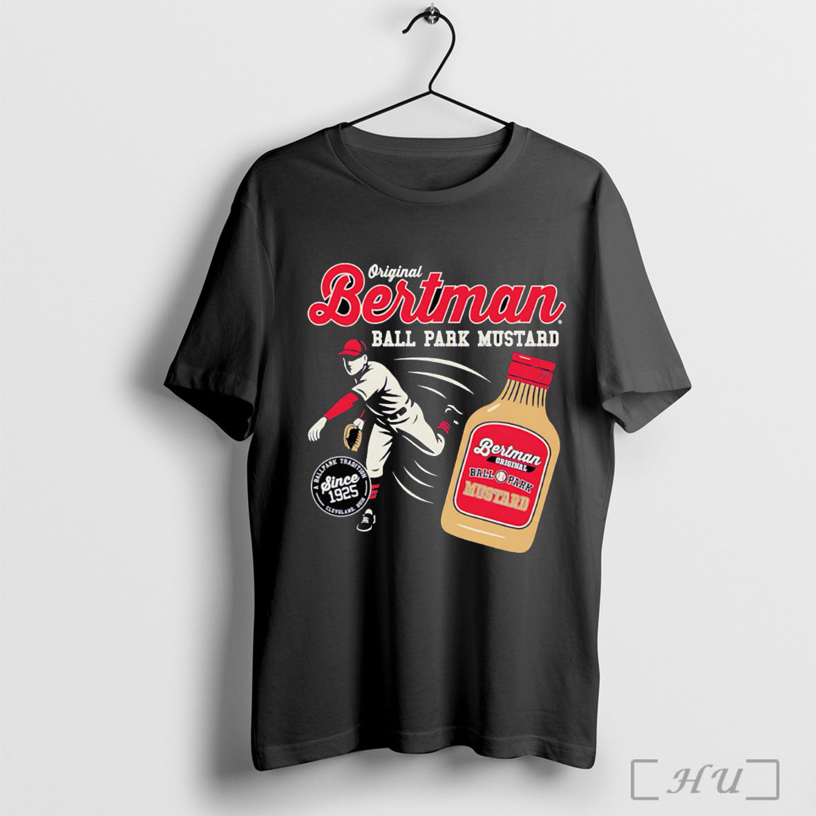 Officials Original Bertman Ball Park Mustard T Shirt
