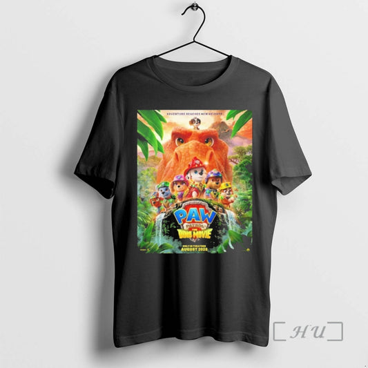 Officials Paw Patrol The Dino Movie 2026 In Theaters August 14 2026 Premium T Shirts