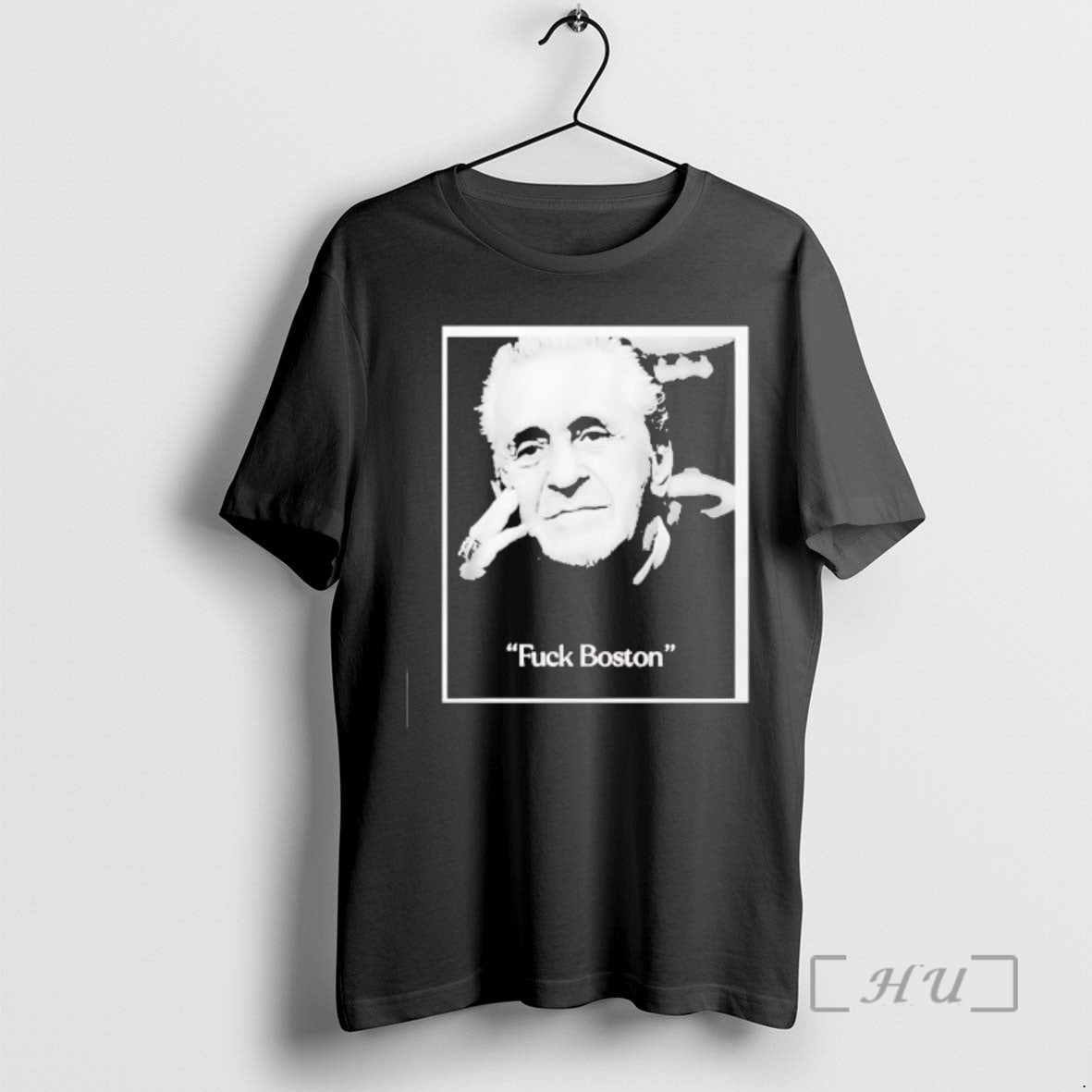 Officials Pat Riley Fuck Boston Portrait T-Shirts, Hoodie, Sweatshirt | WearSparks.com