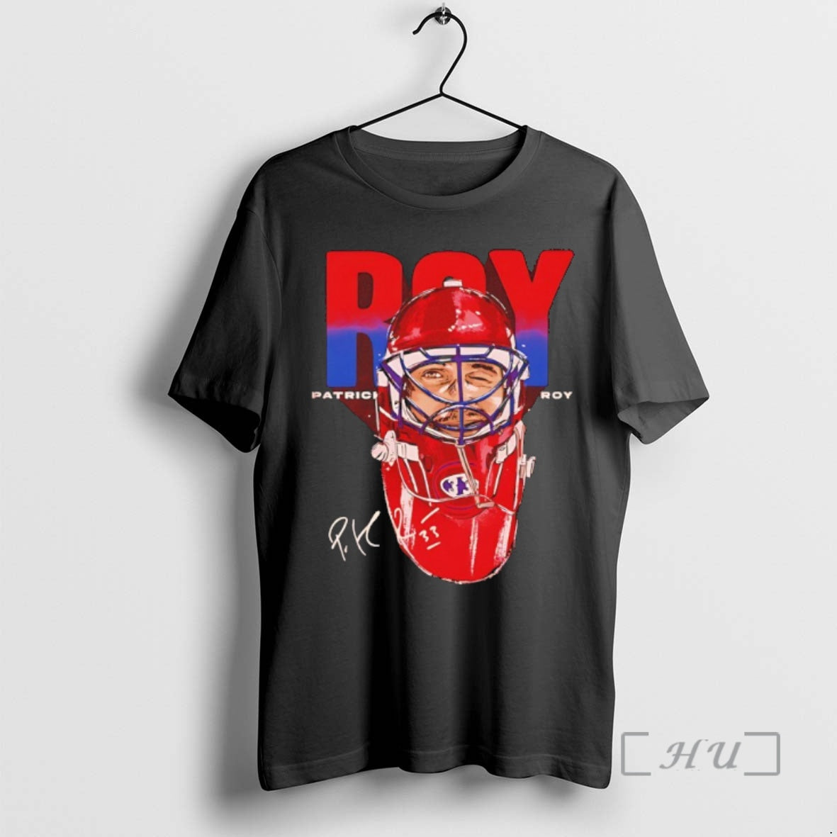 Officials Patrick Roy Montreal Goalie Hockey Player Mask Signature T-Shirts, Hoodie, Sweatshirt | WearSparks.com