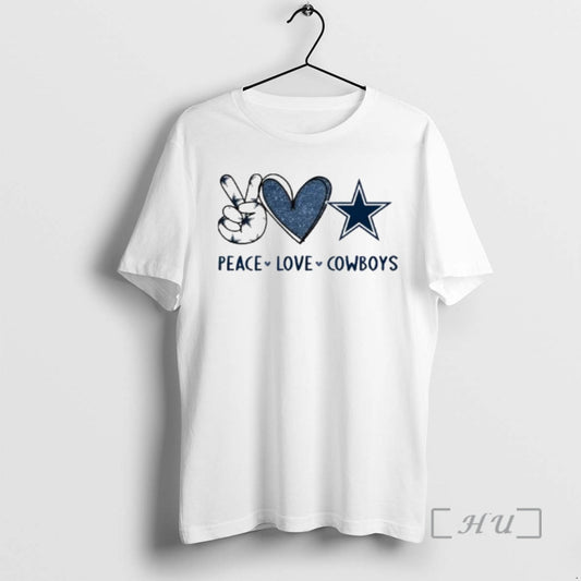 Officials Peace Love Dallas Cowboys