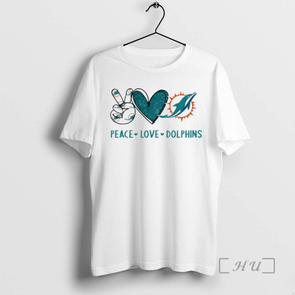 Officials Peace Love Miami Dolphins