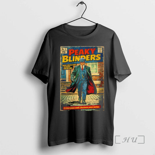 Officials Peaky Blinders Crime Pays Well Business Pays Better Vintage