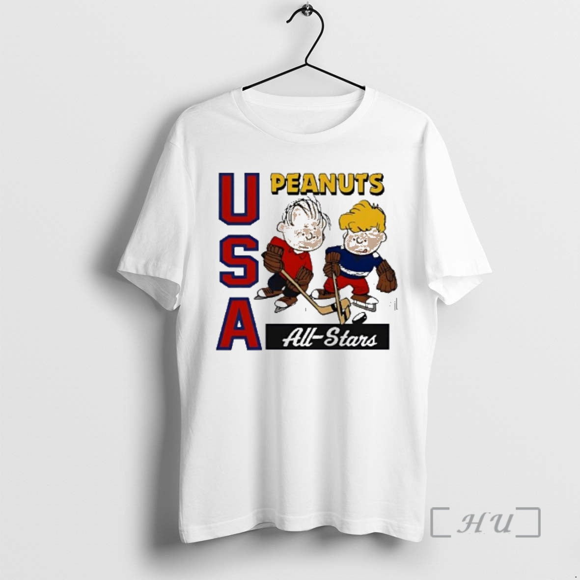 Officials Peanuts X Usa Hockey All Stars Cartoon T-Shirts, Hoodie, Sweatshirt | WearSparks.com