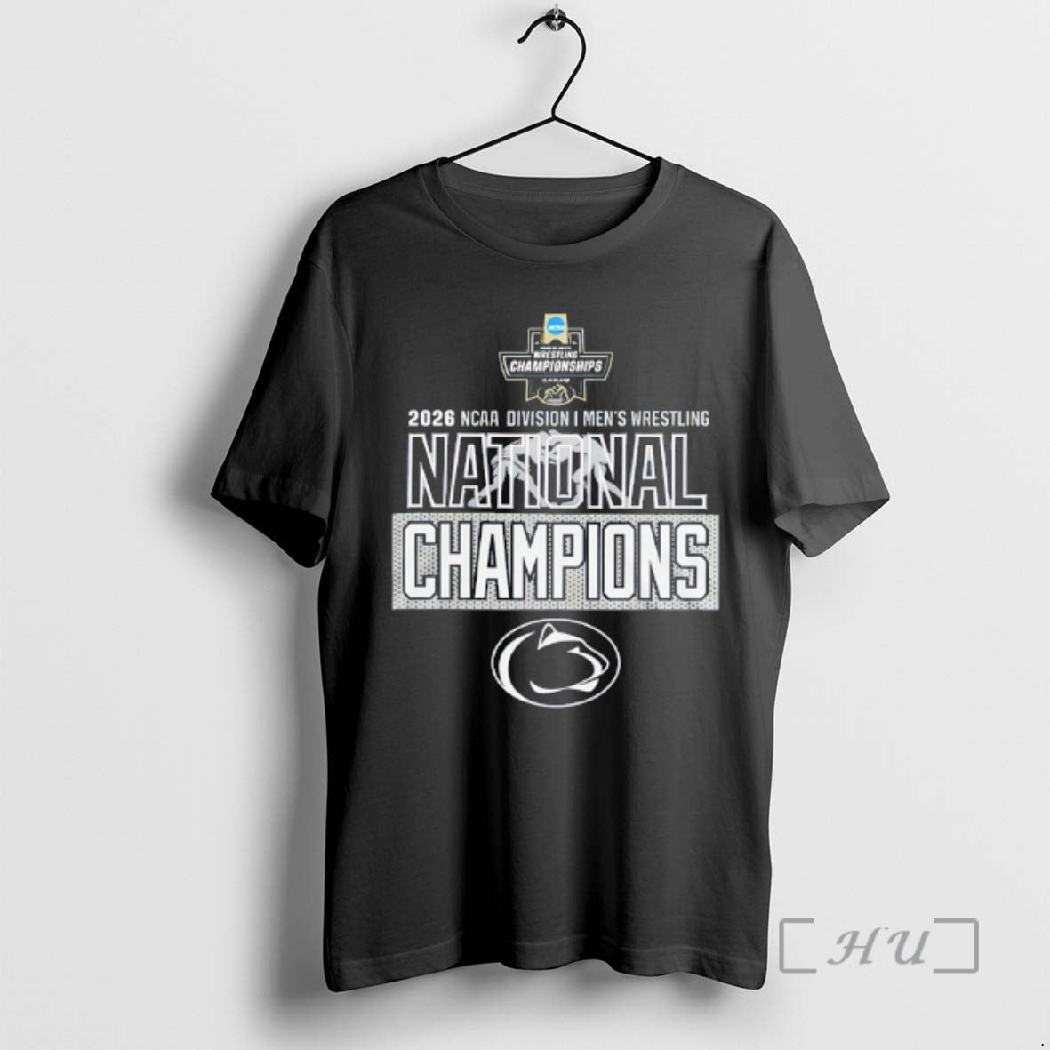 Officials Penn State Nittany Lions 2026 Ncaa Wrestling National Champions Logo Premium T Shirts Sweater