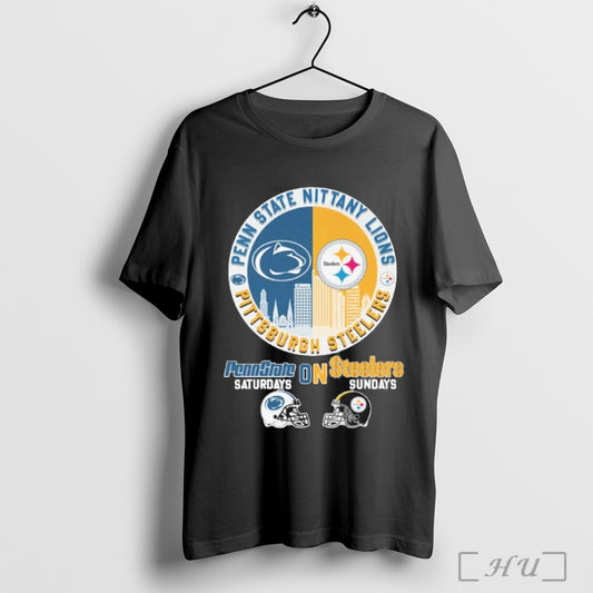 Officials Penn State Nittany Lions Saturdays On Steelers Sundays T Shirt