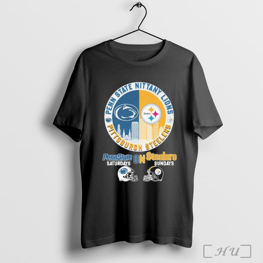 Officials Penn State On Saturdays Steelers On Sundays 2025 T Shirt